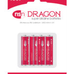 Dragon Alkaline Batteries - AAA Pack of 4