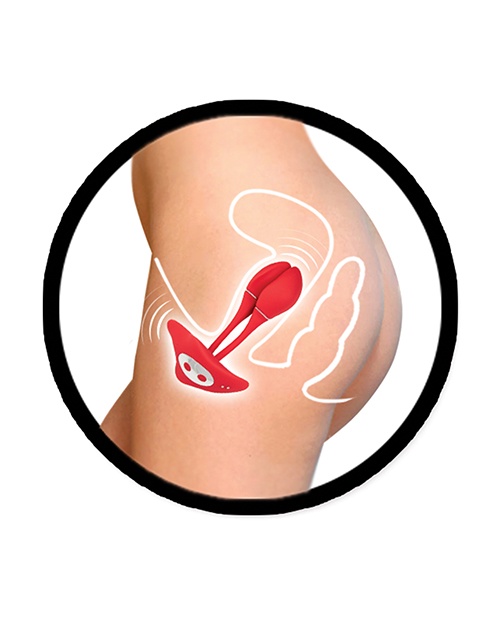 The Beat Intimate Ero-Vibe - Red - Image 4