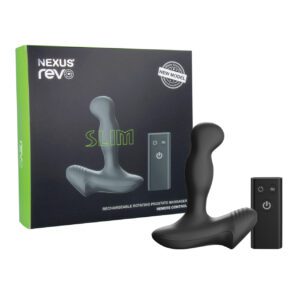 Nexus Revo Slim Rotating Prostate Massager - Black