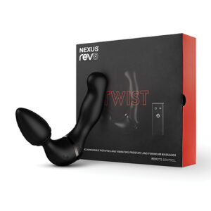 Nexus Revo Twist Rotating & Vibrating Massager - Black