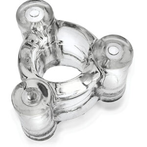 Oxballs Buzz Squeeze Ballstretcher Vibe - Clear