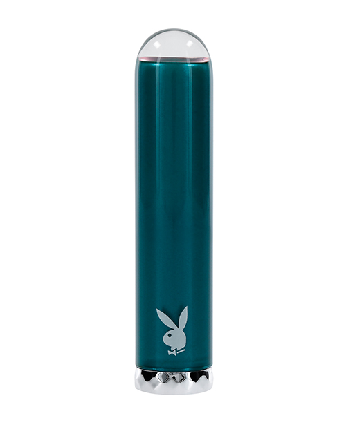 Playboy Pleasure Emerald Bullet Vibrator - Deep Teal - Image 2