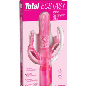 Total Ecstasy Triple Stimulator Vibe - Pink
