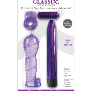 Classix Ultimate Pleasure Couples Kit - Purple