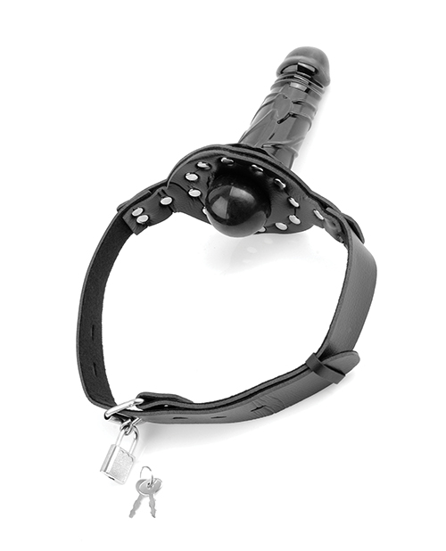 Fetish Fantasy Series Deluxe Ball Gag w/Dong - Image 4