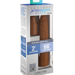 Fantasy X-tensions Elite 8" Sleeve w/2" Plug - Tan