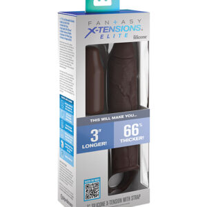 Fantasy X-tensions Elite 7" Extension w/Strap - Brown