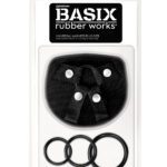 Basix Rubber Works Universal Harness Plus Size - Black