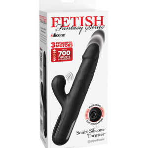 Fetish Fantasy Series Sonix Silicone Thruster - Black