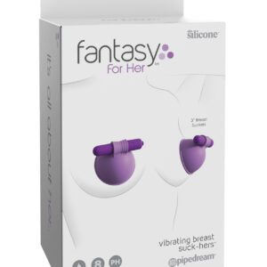 Fantasy For Her Vibrating Breast Suck-Hers