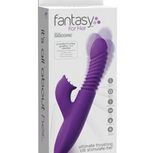 Fantasy For Her Ultimate Thrusting Clit Stimulate-Her - Purple