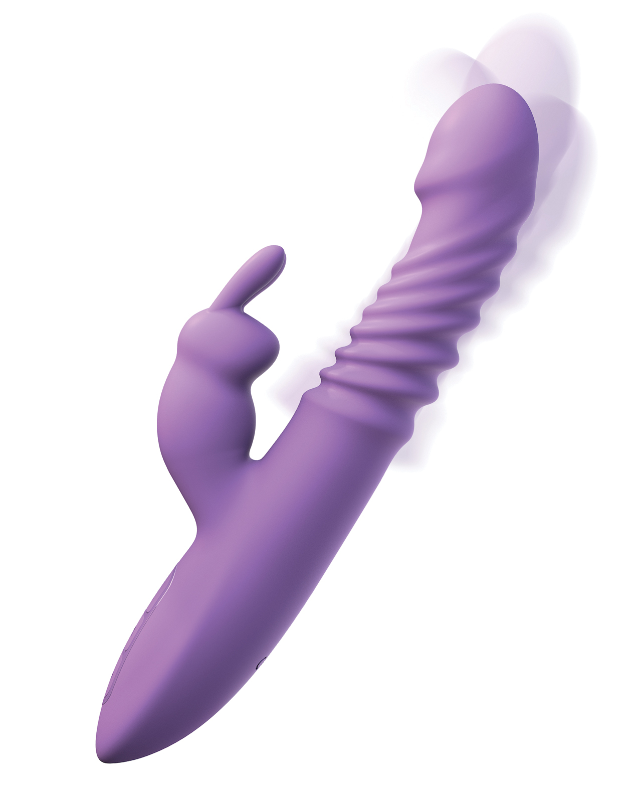 Fantasy For Her Ultimate Thrusting Silicone Rabbit - Purple - Image 4