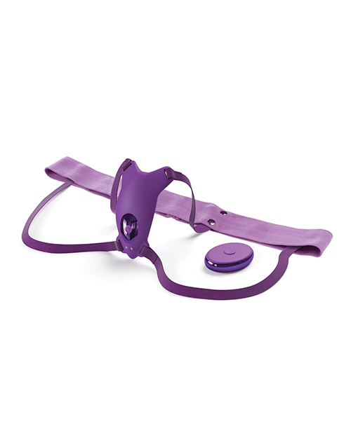 Fantasy For Her Ultimate Butterfly Strap On - Purple - Image 3