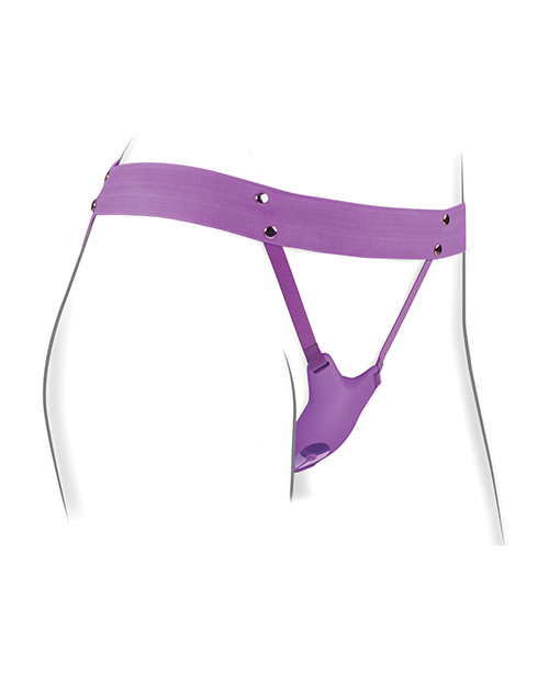 Fantasy For Her Ultimate Butterfly Strap On - Purple - Image 6