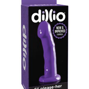 Dillio 6" Please Her - Purple