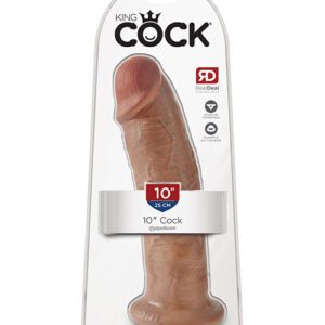 King Cock 10" Cock - Tan