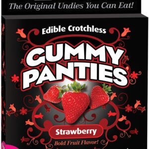 Edible Crotchless Gummy Panty - Strawberry