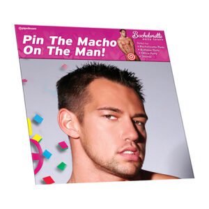 Bachelorette Party Favors Pin the Macho On the Man Game