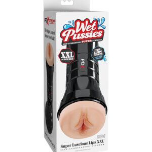 PDX Extreme Wet Pussies Super Luscious Lips XXL Stroker - Light