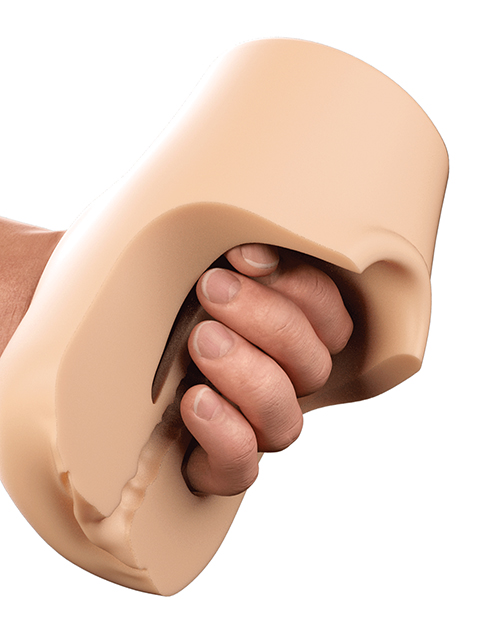 PDX Plus Pussy Pounder Squeeze Stroker - Light - Image 4