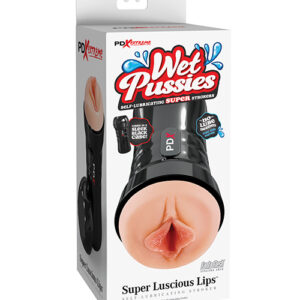 PDX Extreme Wet Pussies Super Luscious Lips Stroker - Light
