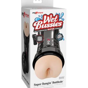 PDX Extreme Wet Bussies Super Bangin' Butthole Stroker - Light