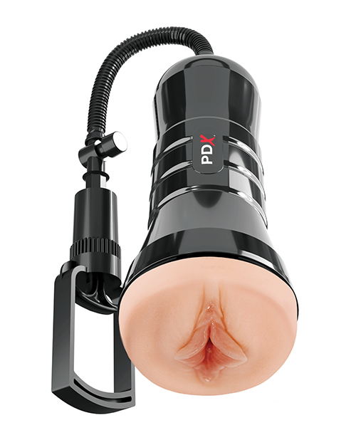 PDX Extreme Wet Pussies Super Sucker XXL Stroker - Light - Image 2