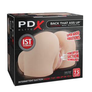PDX Elite Back That Ass Up Automatic Mega Masturbator - Light