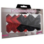 Stolen Kisses Xs - Red & Black Pack of 2