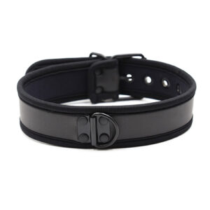 Plesur Neoprene Puppy Collar - Black