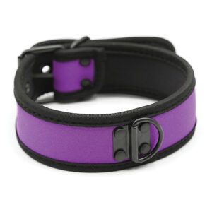 Plesur Neoprene Puppy Collar - Purple