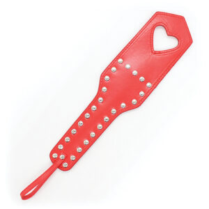 Plesur Heart Cut Out Paddle - Red