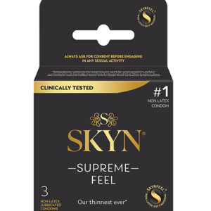 Lifestyles SKYN Supreme Feel Condoms - Pack of 3