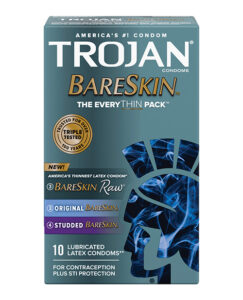 Trojan BareSkin EveryTHIN Condoms - Variety Pack of 10