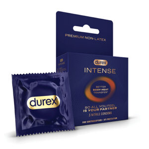 Durex Intense Nitrile Condoms - Pack of 3