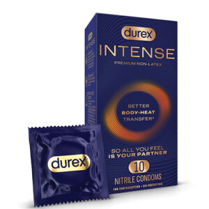 Durex Intense Nitrile Condoms - Pack of 10