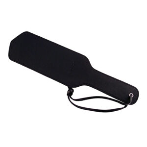 Rouge Fetish Play Vegan Leather Paddle - Black
