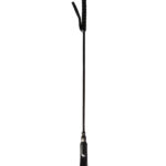 Rouge Long Riding Crop Slim Tip - Black