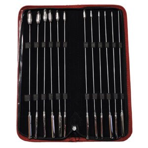 Rouge Stainless Steel Rosebud Dilator Set - Set of 12