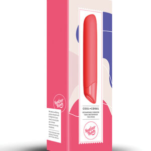 SugarBoo Cool Coral Rechargeable Vibrator - Coral