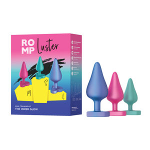 ROMP Luster Butt Plug Kit - Multi Color
