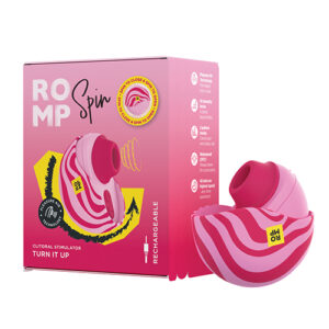 ROMP SPIN Travel Rechargeable Clitoral Stimulator - Pink