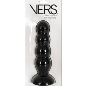 VERS Liquid Silicone Suction Plug - Black