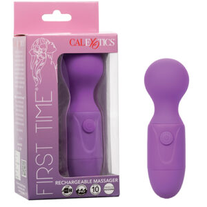 First Time Rechargeable Vibrator Massager - Purple