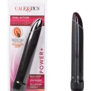 Dual Action Infra Red Massager - Multi Speed Black