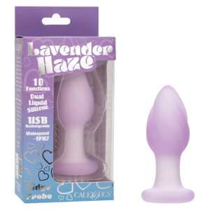 Lavender Haze Ridge Anal Probe - Lavender/White