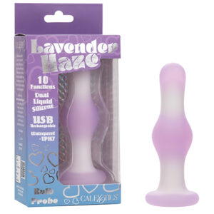 Lavender Haze Bulb Anal Probe - Lavender/White