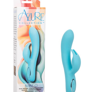 Azure Collection Bunny G Rabbit Vibrator - Blue