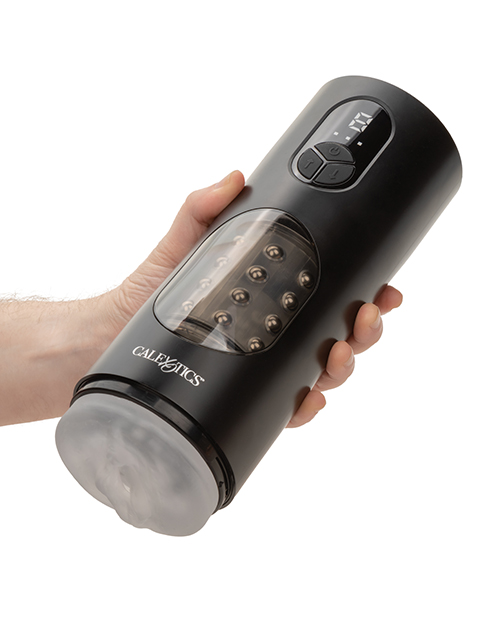 Bionic Beaded Power Stroker - Black - Image 3