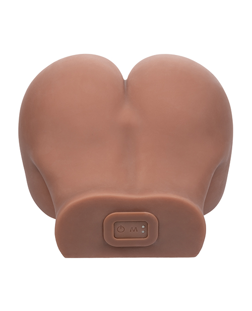 Stroke It Vibrating Twerking BBL - Brown - Image 4